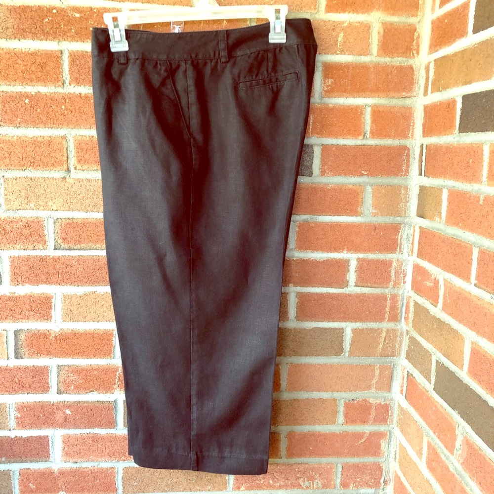 Talbots Petite Woman’s Black Capris
